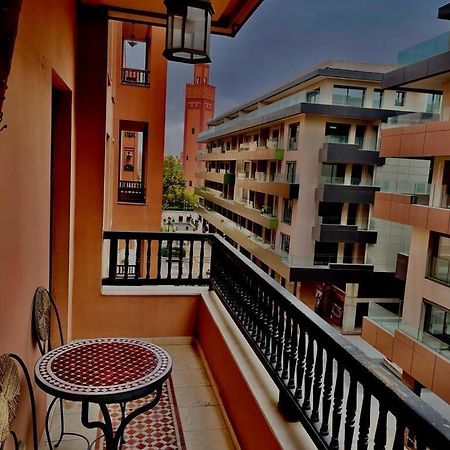 Appartement Haut Standing Gueliz Plaza Marrakesh Eksteriør billede