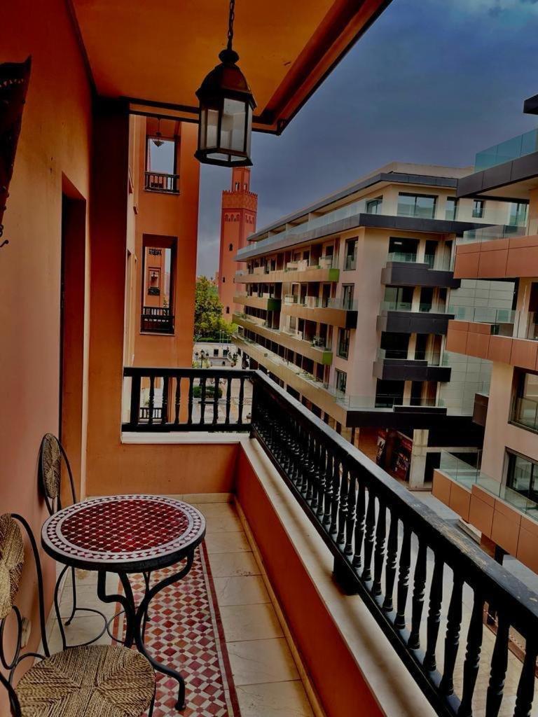 Appartement Haut Standing Gueliz Plaza Marrakesh Eksteriør billede