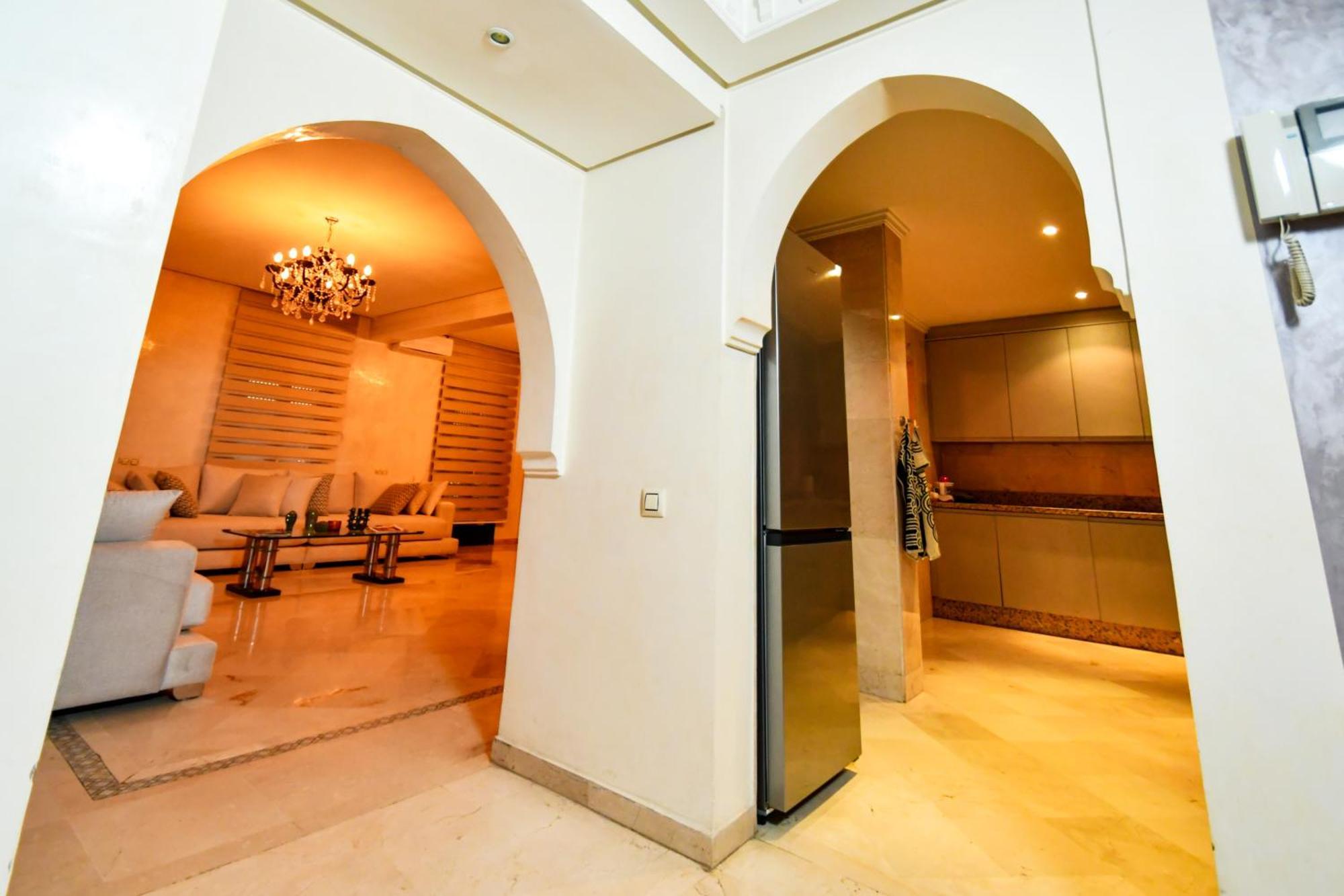 Appartement Haut Standing Gueliz Plaza Marrakesh Eksteriør billede